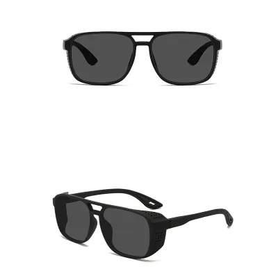 CROSS-BORDER DOUBLE-BEAM SIDE HOLLOW POLARIZED SUNGLASS GB-1033B